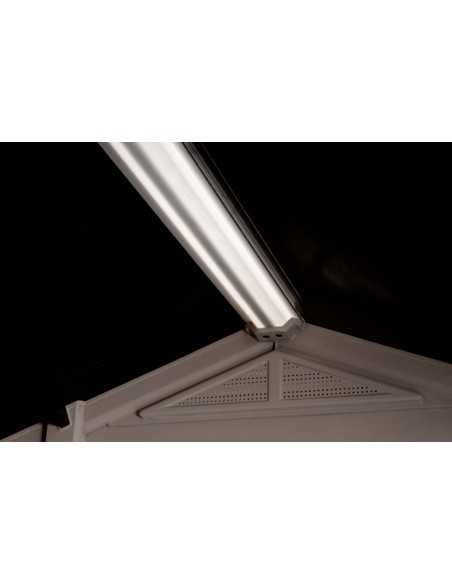 Keter casetta da giardino in resina FACTOR 8x8 BEIGE MENSOLE INCLUSE