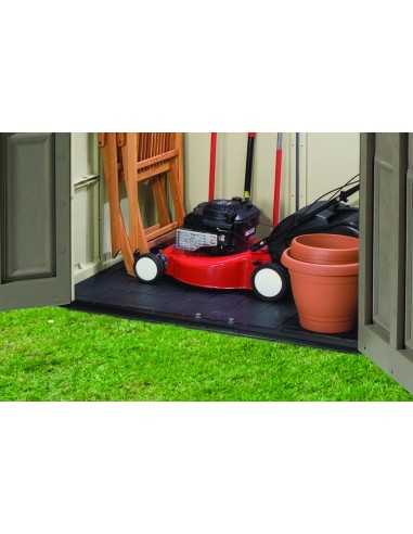 Keter casetta da giardino in resina FACTOR 6x6 BEIGE MENSOLE INCLUSE