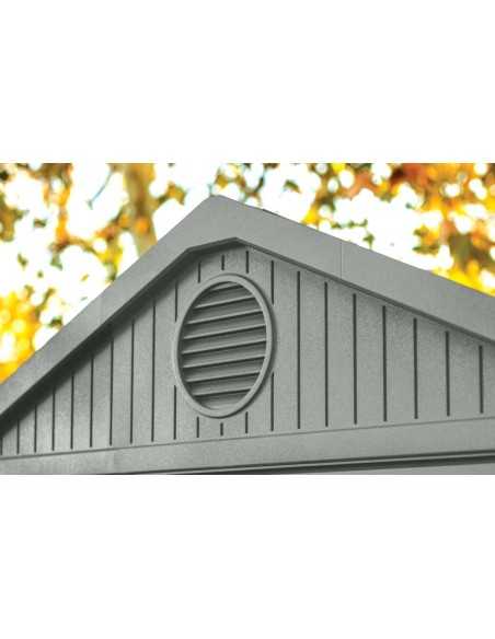 Keter casetta da giardino in resina DARWIN 6x4 VERDE EVOTECH+