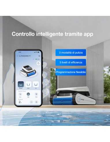 ECOVACS Robot pulizia Piscina - ULTRAMARINE P1 senza fili