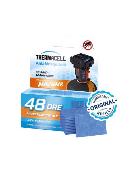 ThermaCELL Ricarica 48 Ore Piastrine Backpacker
