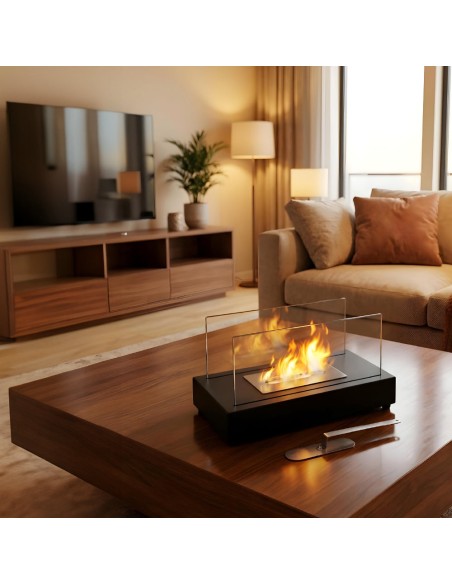 Camino a bioetanolo da tavolo Berlino 2,5 kW | Divina Fire