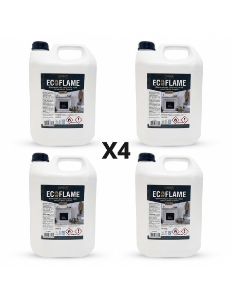 Bioetanolo 20 litri Ecoflame (4 x 5 l) | Divina Fire