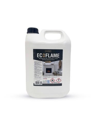 Bioetanolo 20 litri Ecoflame (4 x 5 l) | Divina Fire