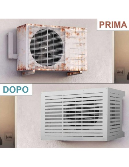 Copricondizionatore esterno alluminio LINEAR | Divina Home