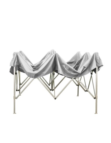 Gazebo pieghevole impermeabile MARKET Bianco 3x3 m – dettaglio – Divina Garden