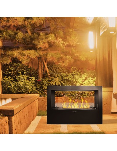 Camino a bioetanolo bifacciale Giotto S 100x70 | Divina Fire