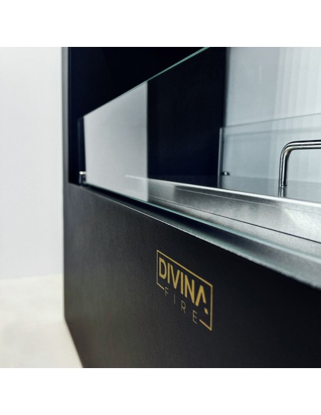 Camino a bioetanolo bifacciale Giotto S 100x70 | Divina Fire