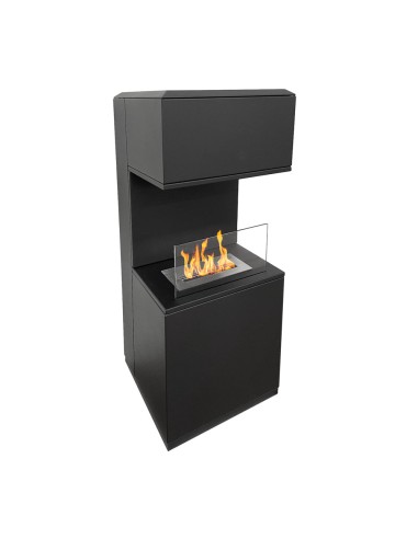 Biocamino da terra moderno Oslo H100 | Divina Fire