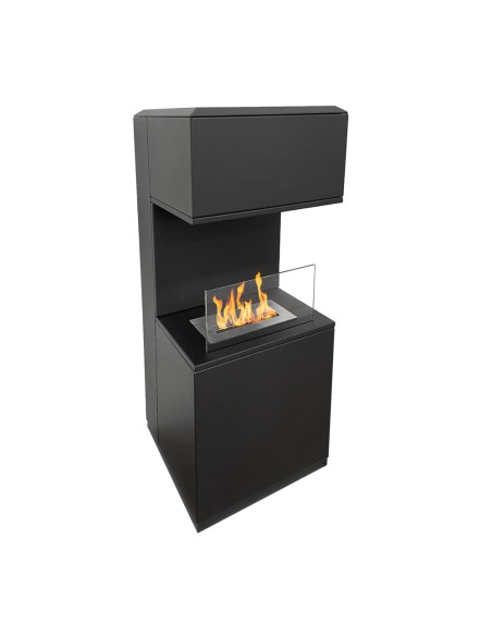 Biocamino da terra moderno Oslo H100 | Divina Fire