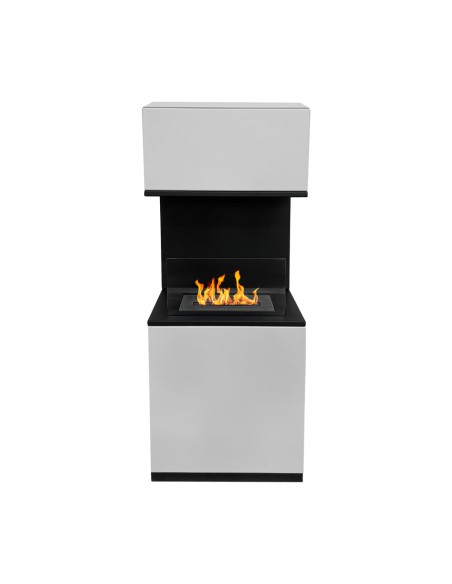 Biocamino da terra moderno Oslo H100 | Divina Fire