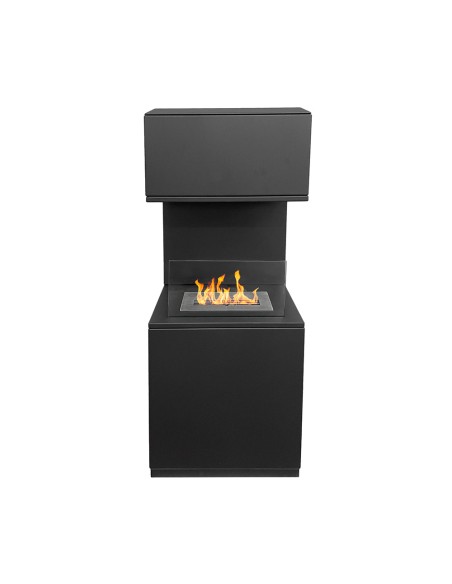 Biocamino da terra moderno Oslo H100 | Divina Fire