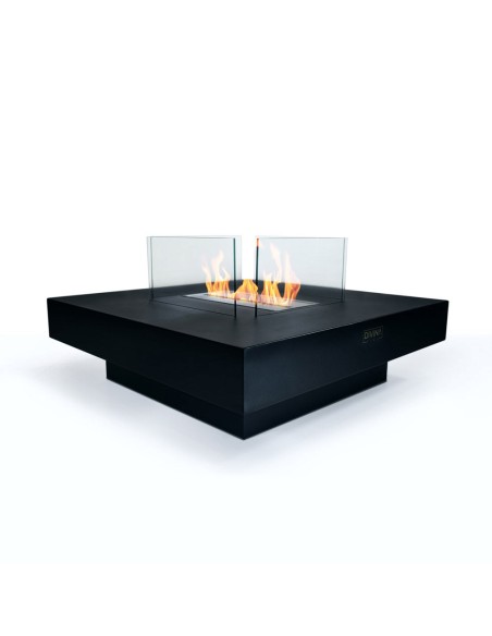 Tavolo braciere a bioetanolo Panarea 70x70 | Divina Fire