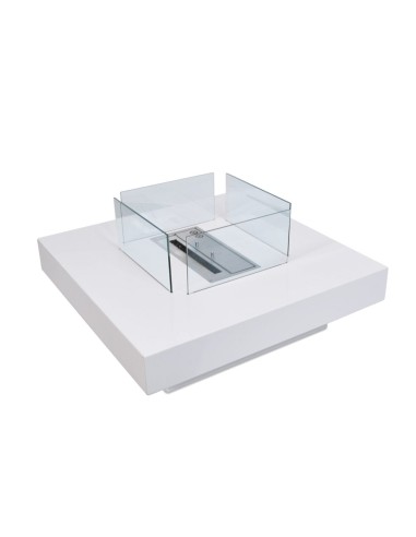Tavolo braciere a bioetanolo Panarea 70x70 | Divina Fire