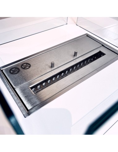 Tavolo braciere a bioetanolo Panarea 70x70 | Divina Fire