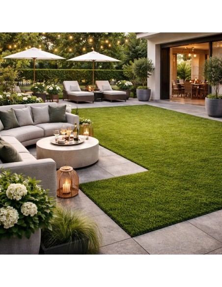 Prato sintetico in rotolo 2x10 e 2x25 m | Divina Garden