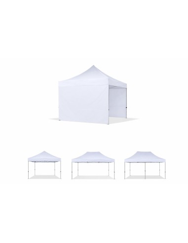 Teli laterali gazebo MARKET Bianco 3x2 m Chiuso – dettaglio – Divina Garden