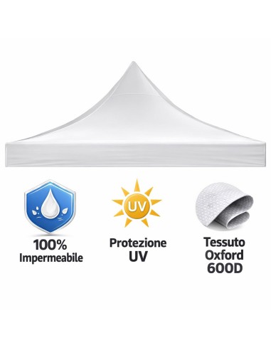 Teli laterali gazebo con porta o finestra | Divina Garden