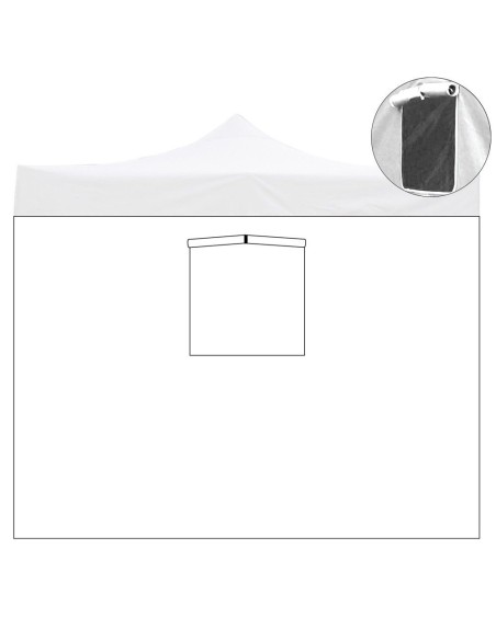 Teli laterali gazebo con porta o finestra | Divina Garden