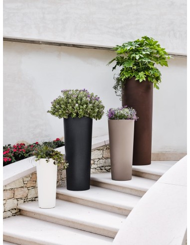 Vaso alto da esterno Schio Cono, da 68 a 145 cm | Tera