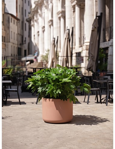 Vaso moderno da esterno Pulse Ø 49 e 70 cm | Tera
