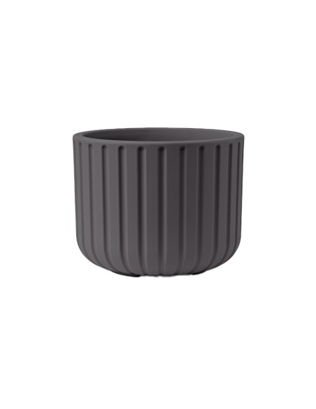 Vaso rigato Echo da esterno e interno, Ø 49 e 70 | Tera