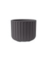 Vaso rigato Echo da esterno e interno, Ø 49 e 70 | Tera