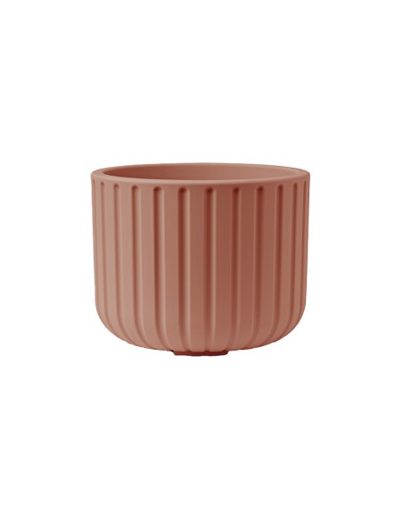 Vaso rigato Echo da esterno e interno, Ø 49 e 70 | Tera