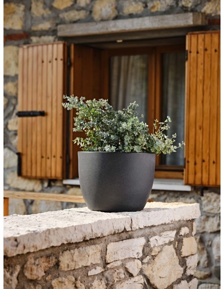 Vaso rotondo basso da esterno Ares Ø 30-70 cm | Tera