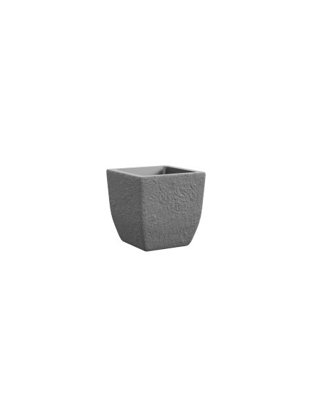 Vaso effetto pietra Lithos con riserva d'acqua | Tera