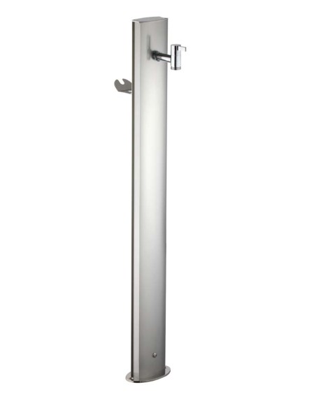 Fontanella da giardino effetto inox Steel-O | Colortap