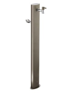 Fontanella da giardino moderna Totem, ovale | Colortap