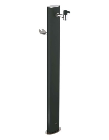 Fontanella da giardino moderna Totem, ovale | Colortap