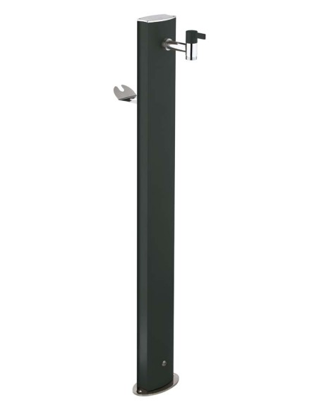 Fontanella da giardino moderna Totem, ovale | Colortap