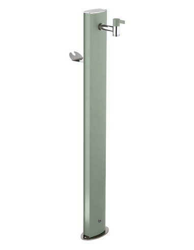 Fontanella da giardino moderna Totem, ovale | Colortap