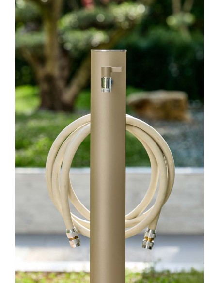 Fontanella da giardino moderna Totem, ovale | Colortap
