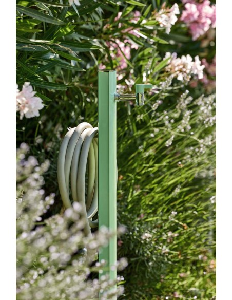 Fontanella da giardino moderna Totem, ovale | Colortap