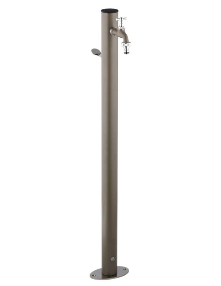 Colonnina acqua tonda per giardino Loop | Colortap