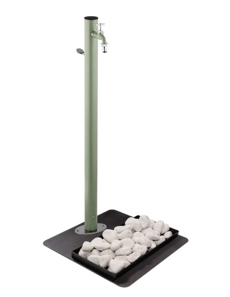 Colonnina acqua tonda per giardino Loop | Colortap