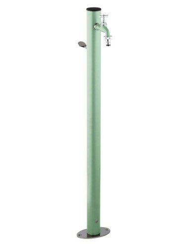 Colonnina acqua tonda per giardino Loop | Colortap