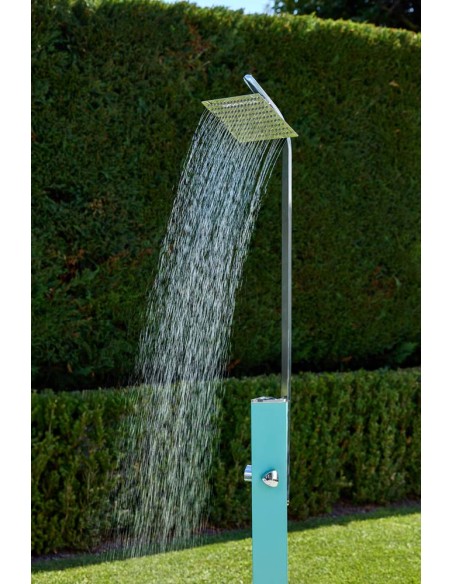 Doccia da esterno da giardino con miscelatore | Colortap