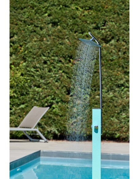Doccia da esterno da giardino con miscelatore | Colortap