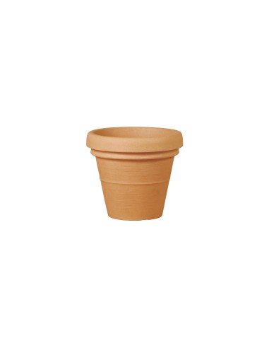 Vaso doppio bordo effetto terracotta Ø 38-85 cm | Tera