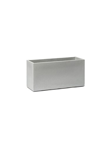 Fioriera effetto cemento Rock 78 x 29 cm | Tera