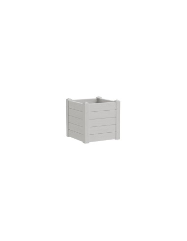 Vaso quadrato effetto legno Trama 001, 38 litri | Tera