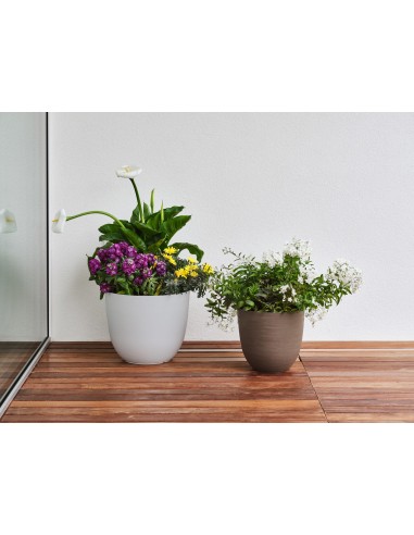 Vaso con riserva d'acqua Over – ambientazione – Tera