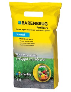 Concime universale prato e orto BarFertile Universal 5 kg