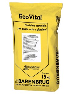 Concime organico prato EcoVital 7-5-5 15 kg | Barenbrug