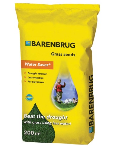 Semi prato resistente alla siccità Water Saver 5 kg – fino a 200 m² – Barenbrug