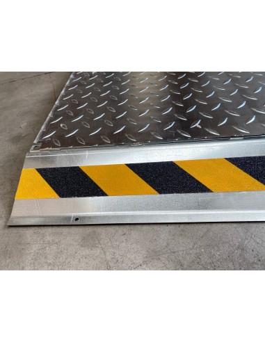 Profilo antiinciampo in lamiera 55 cm per pedana riscaldante
